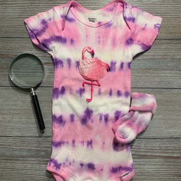 Gerber Other - Tiedye Baby Onsie